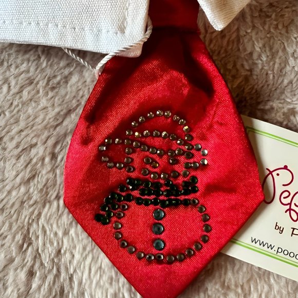 4 Pooch Outfitters Snowmen Doggie Ties - 2 XS & 2 Medium - Picture 5 of 11